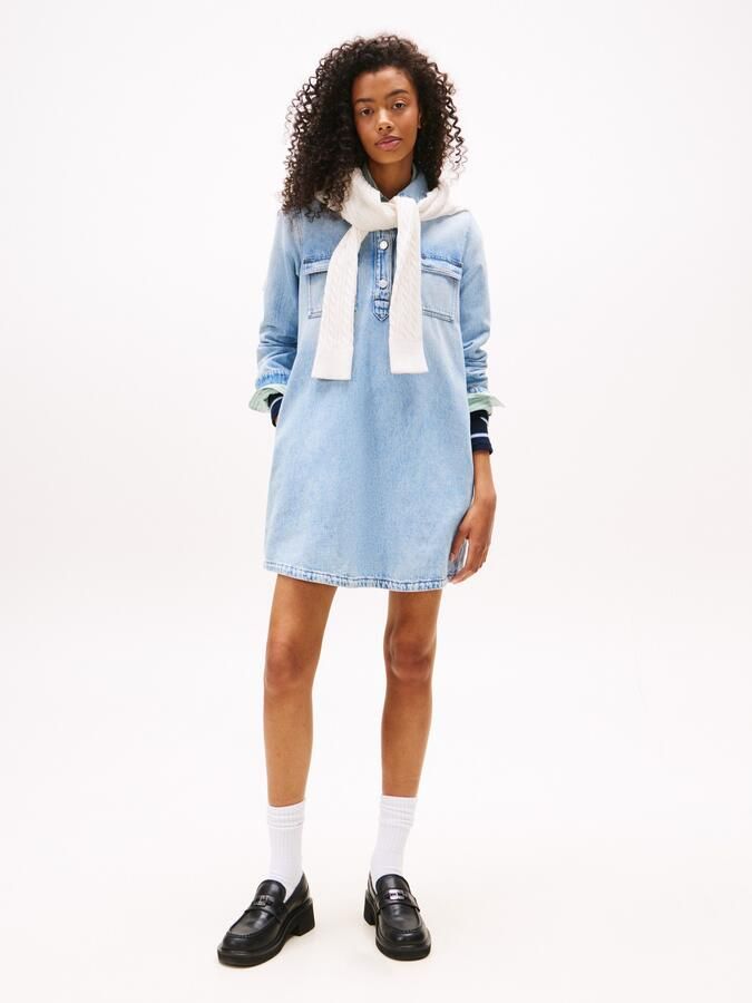 TOMMY JEANS jurk A-LINE DENIM DRESS DI2015 - Foto 5
