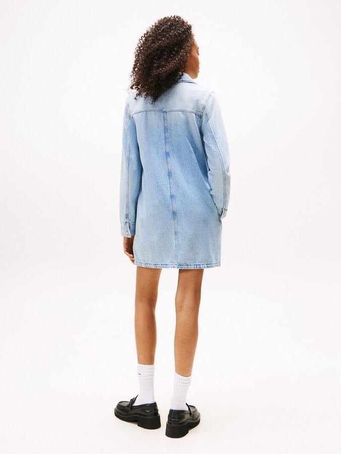 TOMMY JEANS jurk A-LINE DENIM DRESS DI2015 - Foto 4