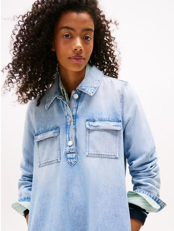 TOMMY JEANS jurk A-LINE DENIM DRESS DI2015 - Foto 2