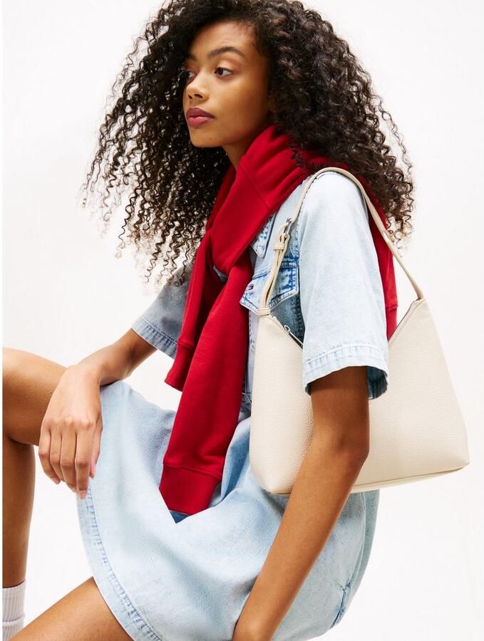 Tommy Jeans denim spijkerjurk light blue denim - Foto 3