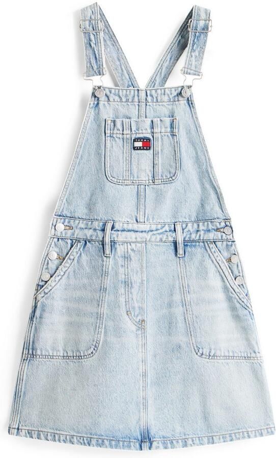 Tommy Jeans Licht uitlopende jeansjurk van puur katoen - Foto 4