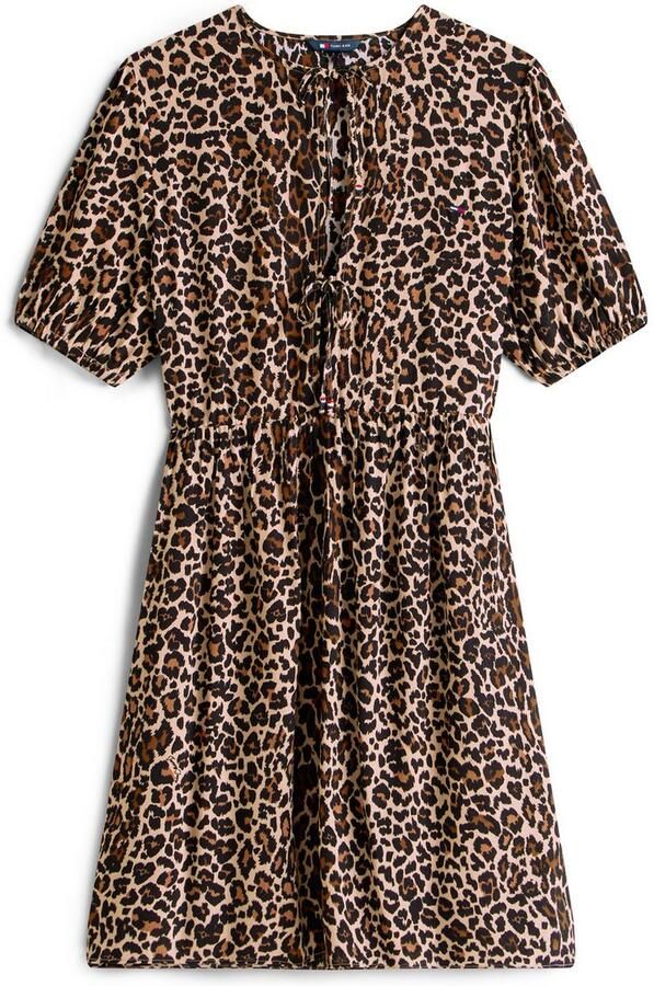 TOMMY JEANS Jurk in a-lijn TJW TIE DETAIL MINI DRESS - Foto 3