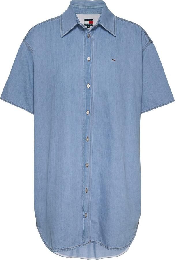 Tommy Jeans Curve Jurk met overhemdkraag SS SHIRT DRESS EXT - Foto 5