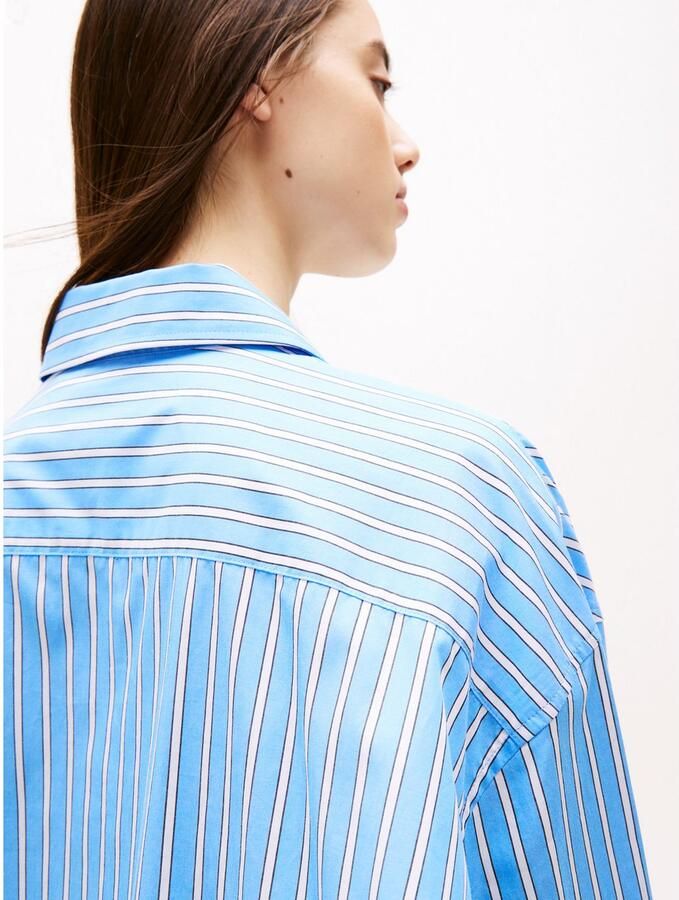 TOMMY JEANS Jurk met overhemdkraag TJW OVS MINI SHIRT DRESS EXT - Foto 3