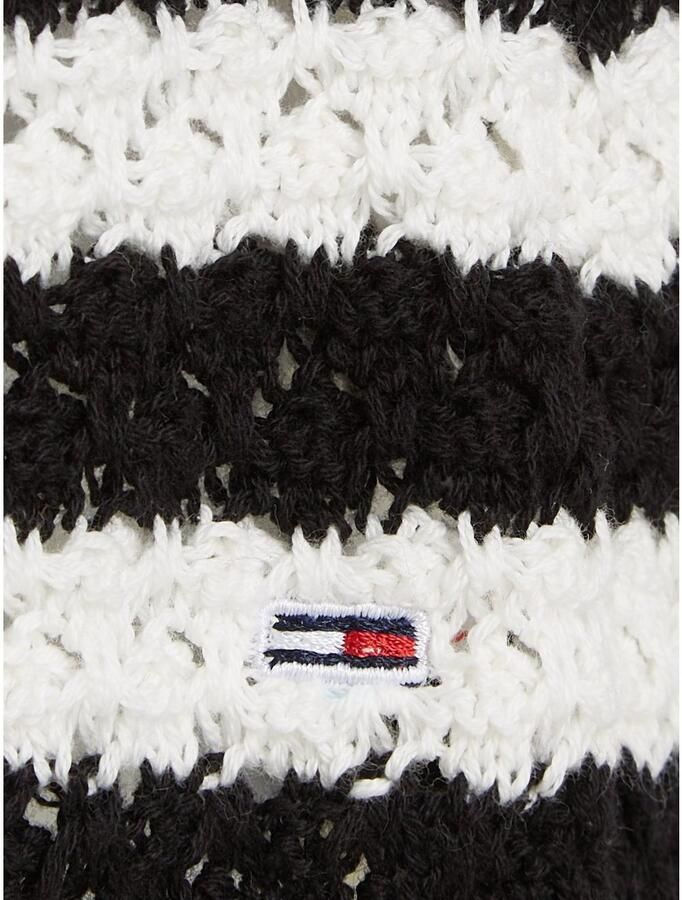 TOMMY JEANS Jurk met spaghettibandjes TJW CROCHET STRIPE DRESS - Foto 2