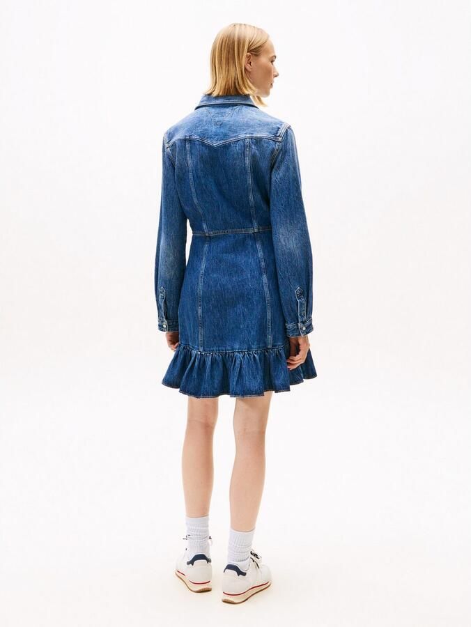 TOMMY JEANS jurk WESTERN DENIM DRESS DI2057 - Foto 2