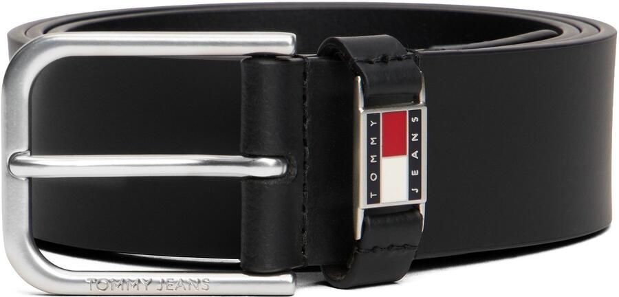 TOMMY JEANS Leren riem TJM SCANTON vierkante gesp breedte 4cm - Foto 4