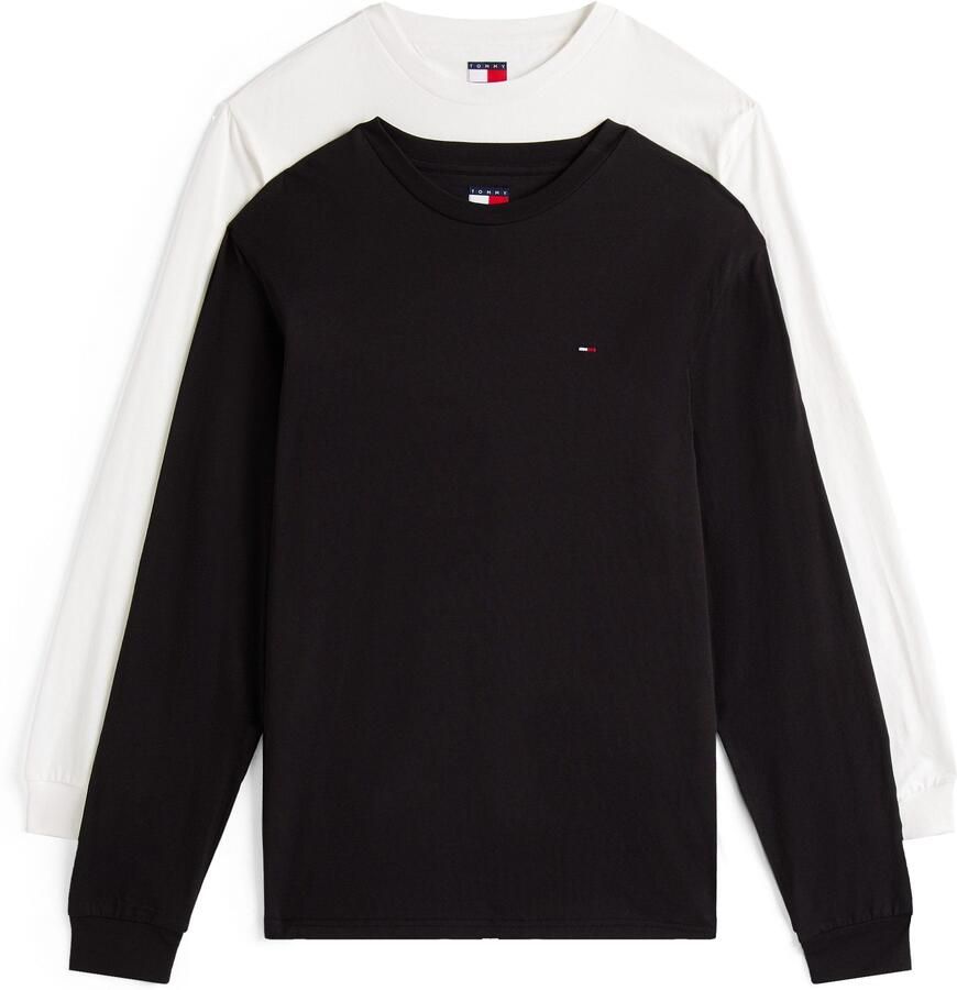 TOMMY JEANS Longsleeve TJM SLIM 2PACK L S EXT (2-delig)