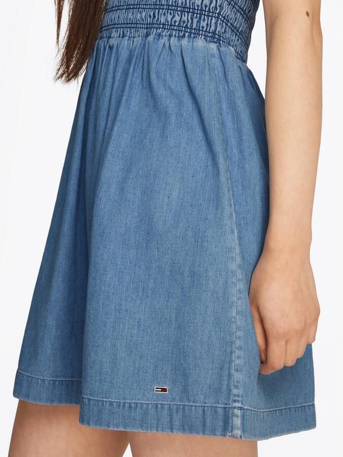 TOMMY JEANS Midi-jurk TJW CHAMBRAY FIT & FLARE DRESS - Foto 2