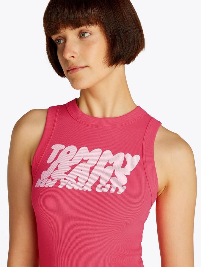 TOMMY JEANS Mini-jurk TJW TJ BUBBLE TANK DRESS - Foto 3