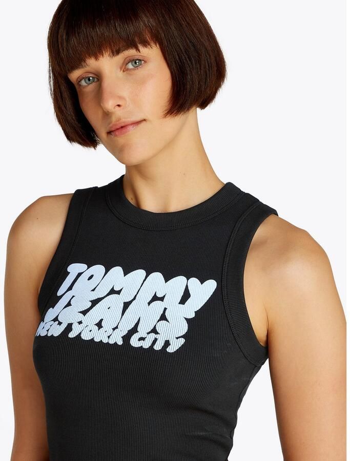 TOMMY JEANS Mini-jurk TJW TJ BUBBLE TANK DRESS