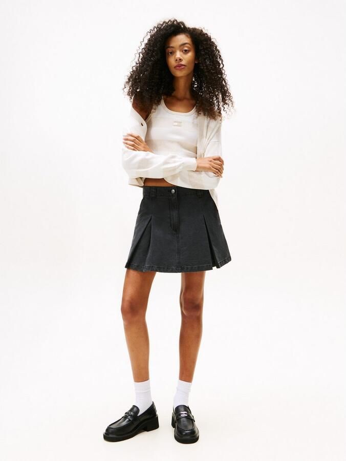 TOMMY JEANS Minirok TJW CANVAS MINI PLEATED SKIRT - Foto 3