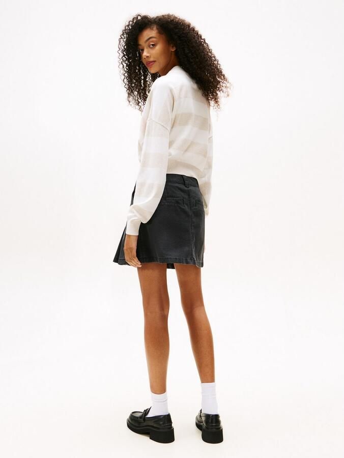 TOMMY JEANS Minirok TJW CANVAS MINI PLEATED SKIRT - Foto 4