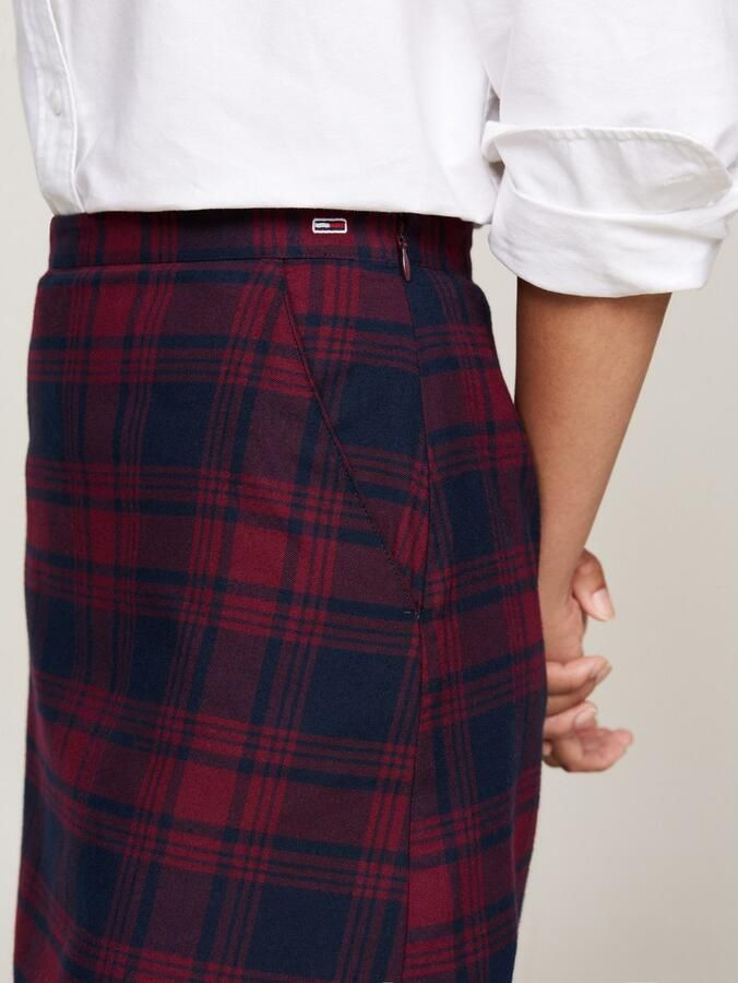 TOMMY JEANS Minirok TJW CHECK MINI SKIRT in modieus ruitdessin - Foto 2