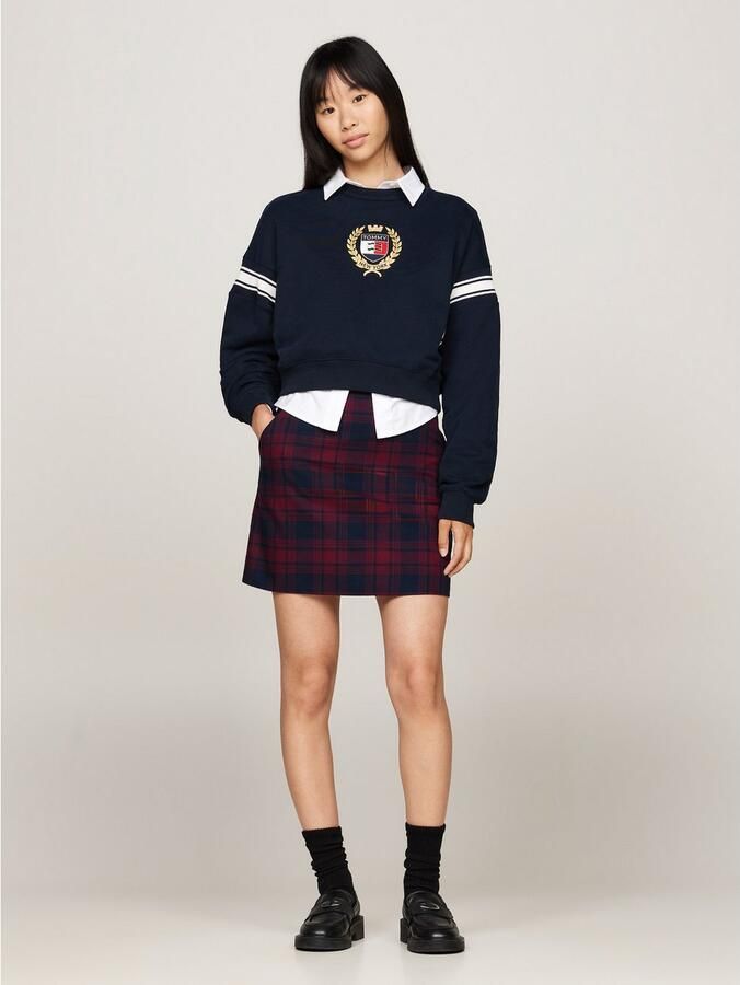 TOMMY JEANS Minirok TJW CHECK MINI SKIRT in modieus ruitdessin - Foto 3
