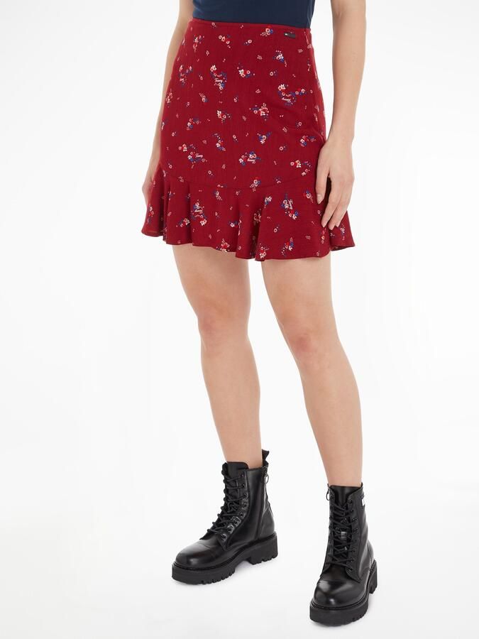 TOMMY JEANS Minirok TJW FLORAL TIERED MINI SKIRT - Foto 10