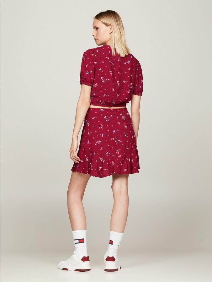TOMMY JEANS Minirok TJW FLORAL TIERED MINI SKIRT - Foto 7