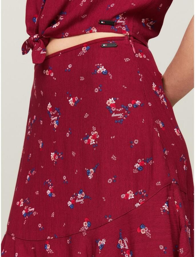TOMMY JEANS Minirok TJW FLORAL TIERED MINI SKIRT - Foto 3