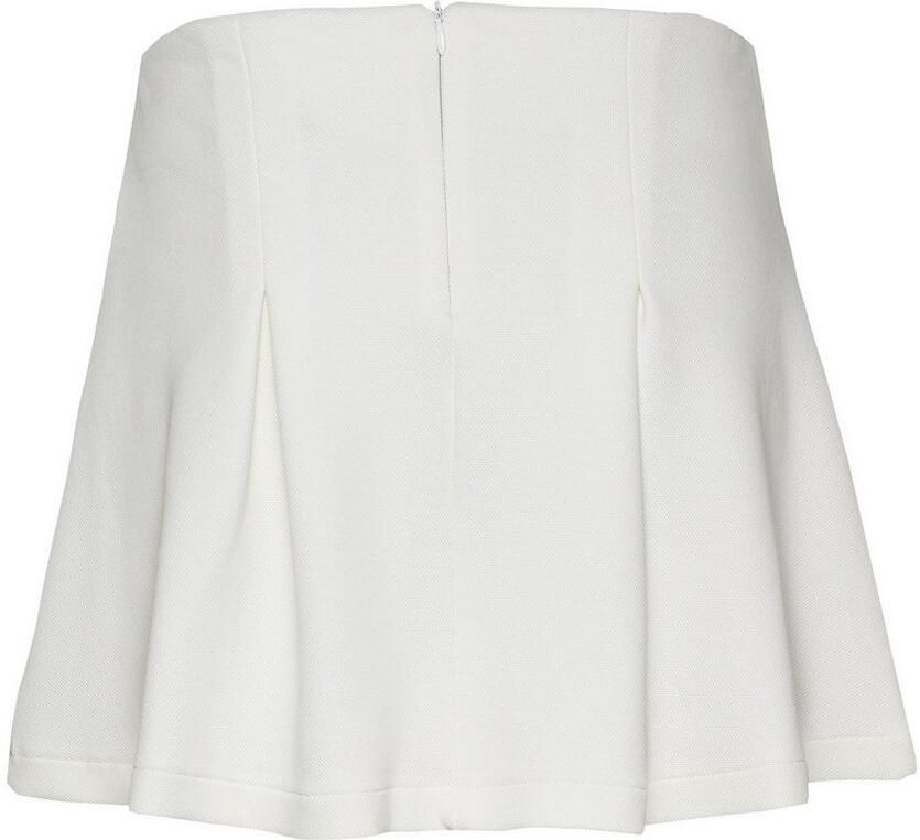 TOMMY JEANS Minirok TJW PIQUE BADGE F&F SKIRT EXT met logo-badge pique-kwaliteit fit & flare