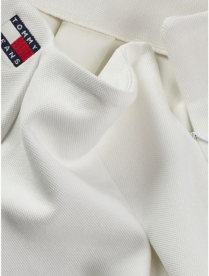 TOMMY JEANS Minirok TJW PIQUE BADGE F&F SKIRT EXT met logo-badge pique-kwaliteit fit & flare - Foto 3