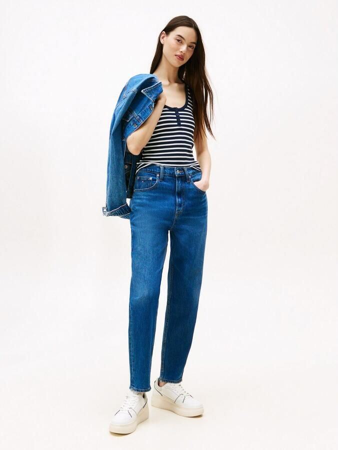 TOMMY JEANS Mom jeans High waist Mom-Jeans Tapered - Foto 14