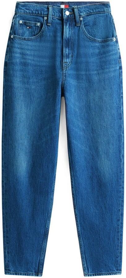 TOMMY JEANS Tapered jeans High waist Mom-Jeans Tapered In 5-pocket-stijl en licht uitgewassen - Foto 12