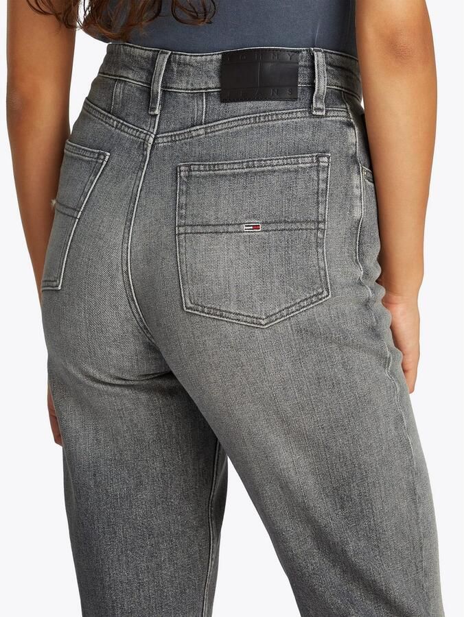 TOMMY JEANS Mom jeans MOM JEAN UH TPR met logo-borduurwerk in enkelvrije lengte - Foto 3
