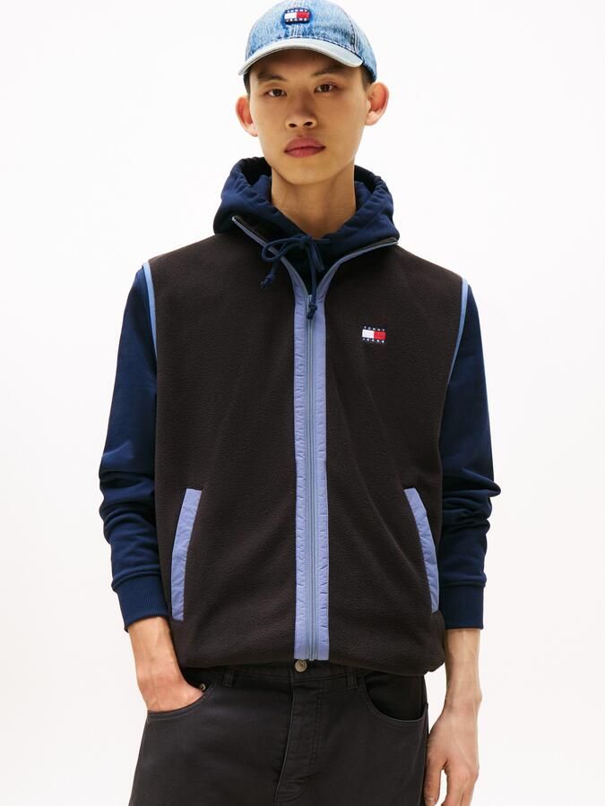 TOMMY JEANS Mouwloos vest van imitatiebont TJM REG POLAR FLEECE VEST EXT - Foto 7