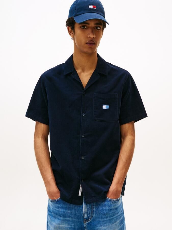 TOMMY JEANS Overhemd met korte mouwen TJM CORD REG CAMP SHIRT - Foto 5
