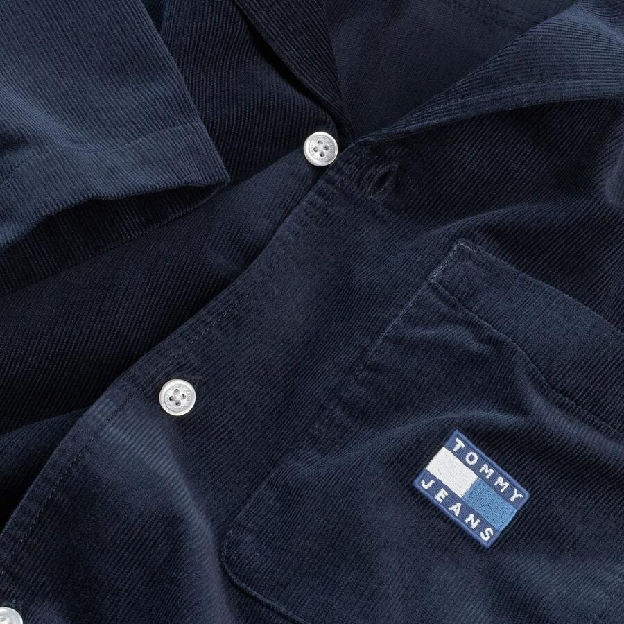 TOMMY JEANS Overhemd met korte mouwen TJM CORD REG CAMP SHIRT