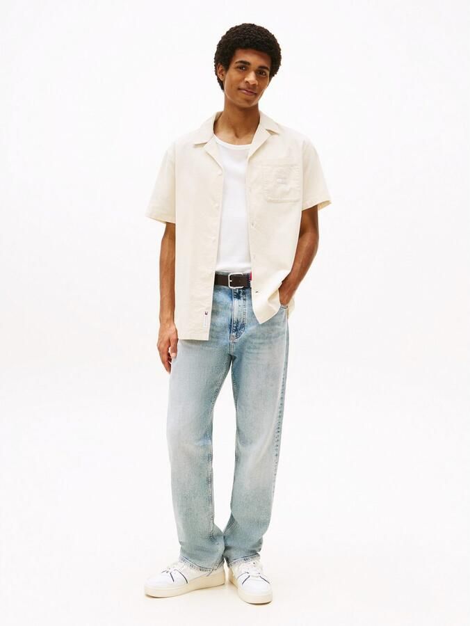 TOMMY JEANS Overhemd met korte mouwen TJM CORD REG CAMP SHIRT - Foto 4