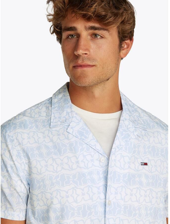 TOMMY JEANS Overhemd met korte mouwen TJM REG AOP SS SHIRT EXT - Foto 2