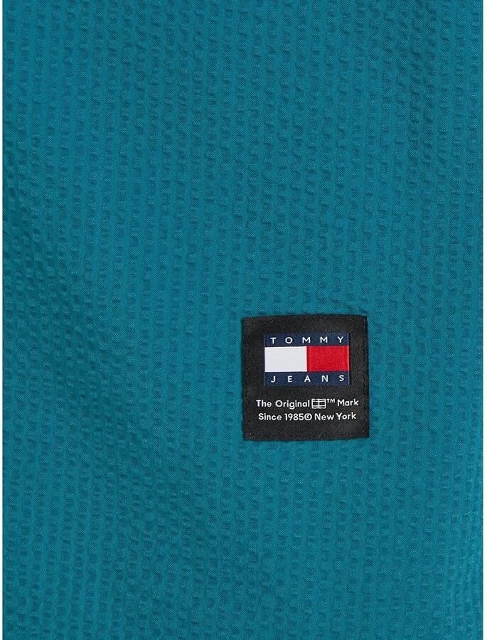 TOMMY JEANS Overhemd met korte mouwen TJM RLX SEERSUCKER CAMP SHIRT - Foto 4