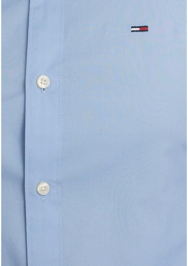 TOMMY JEANS Overhemd met lange mouwen Sabim Stretch Hemd Shirt Stretch shirt premium slim fit met elastaan - Foto 6