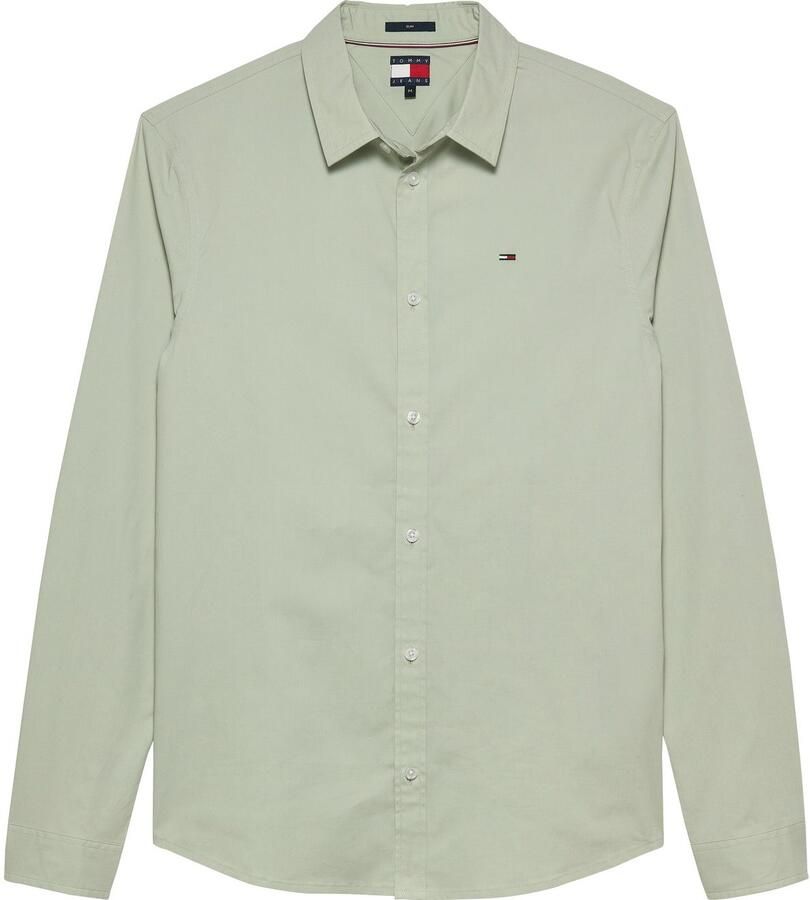 TOMMY JEANS Overhemd met lange mouwen Sabim Stretch Hemd Shirt Stretch shirt premium slim fit met elastaan - Foto 2
