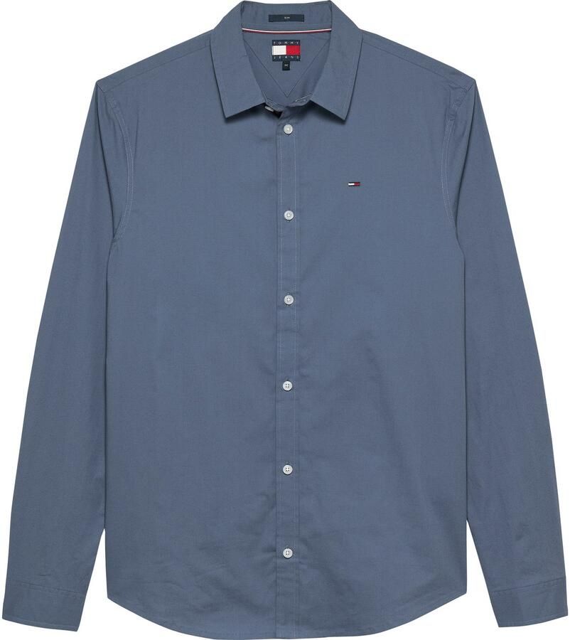 TOMMY JEANS Overhemd met lange mouwen Sabim Stretch Hemd Shirt Stretch shirt premium slim fit met elastaan - Foto 2