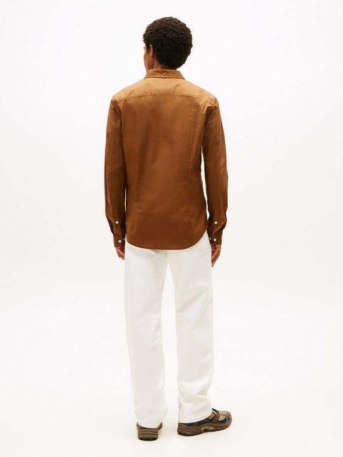 TOMMY JEANS Overhemd met lange mouwen Sabim Stretch Hemd Shirt Stretch shirt premium slim fit met elastaan - Foto 2