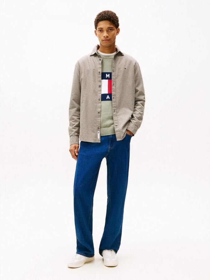 TOMMY JEANS Overhemd met lange mouwen TJM OXFORD CHECK regular fit geruit overhemd button-down kraag - Foto 3