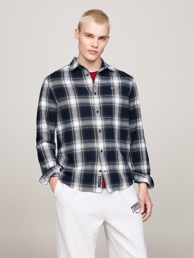 TOMMY JEANS Overhemd met lange mouwen TJM REG CHECK FLANNEL SHIRT EXT - Foto 5