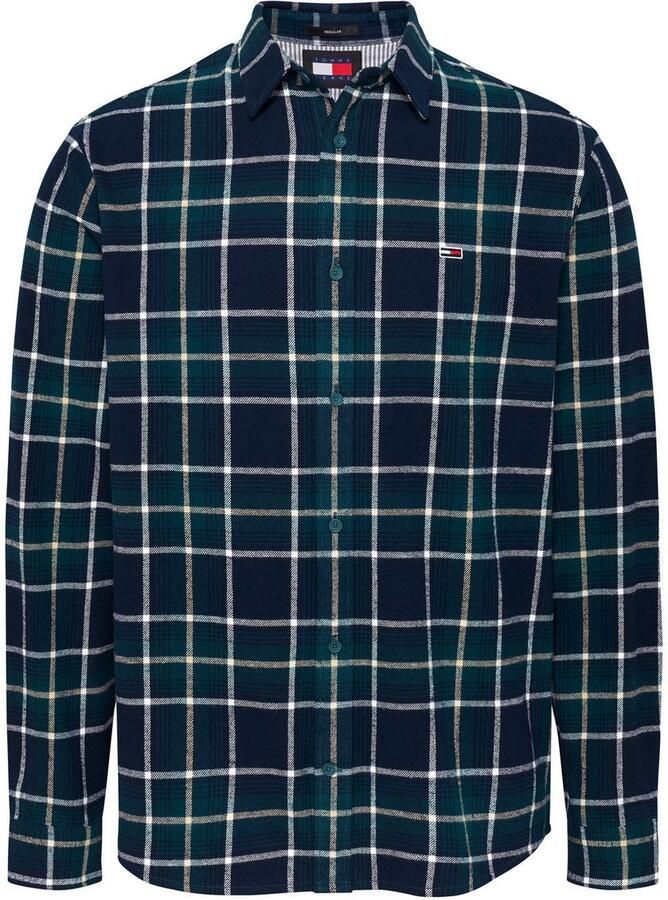TOMMY JEANS Overhemd met lange mouwen TJM REG CHECK FLANNEL SHIRT EXT - Foto 4