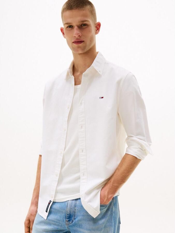 TOMMY JEANS Overhemd met lange mouwen TJM REG OXFORD SHIRT EXT - Foto 7