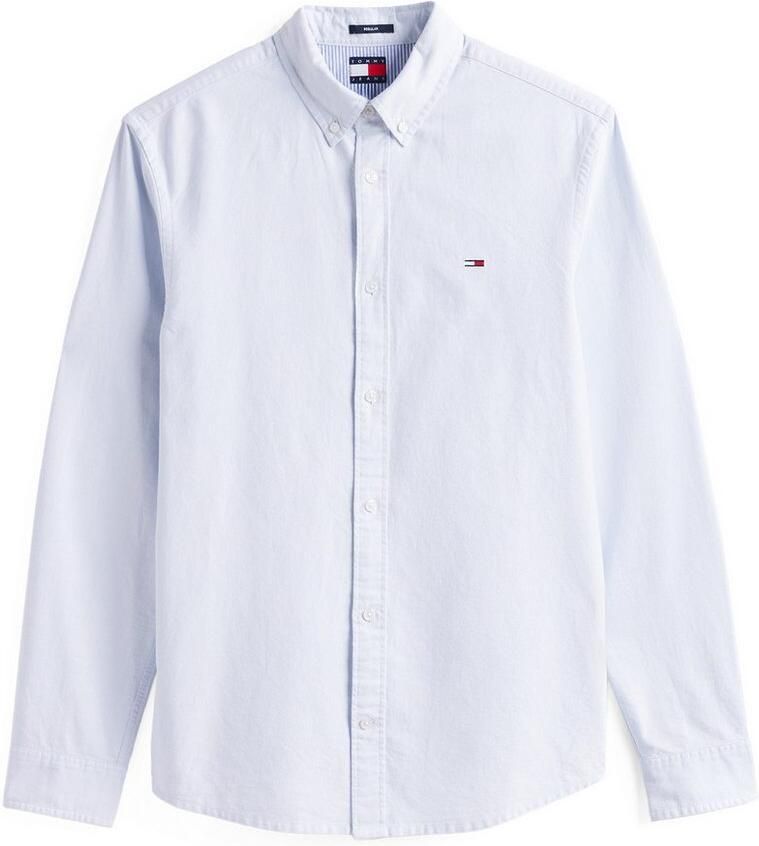 TOMMY JEANS Heren Overhemden Tjm Reg Oxford Shirt Ext Lichtblauw - Foto 5