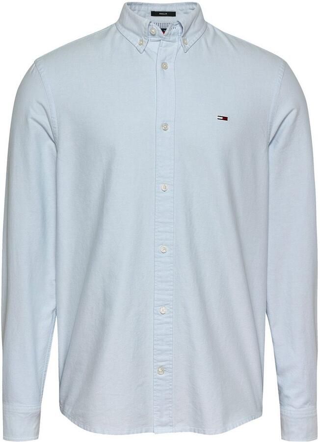 TOMMY JEANS Heren Overhemden Tjm Reg Oxford Shirt Ext Lichtblauw - Foto 13