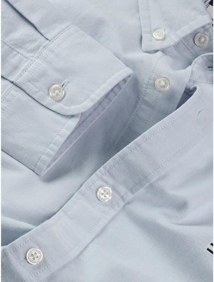 TOMMY JEANS Heren Overhemden Tjm Reg Oxford Shirt Ext Lichtblauw - Foto 6