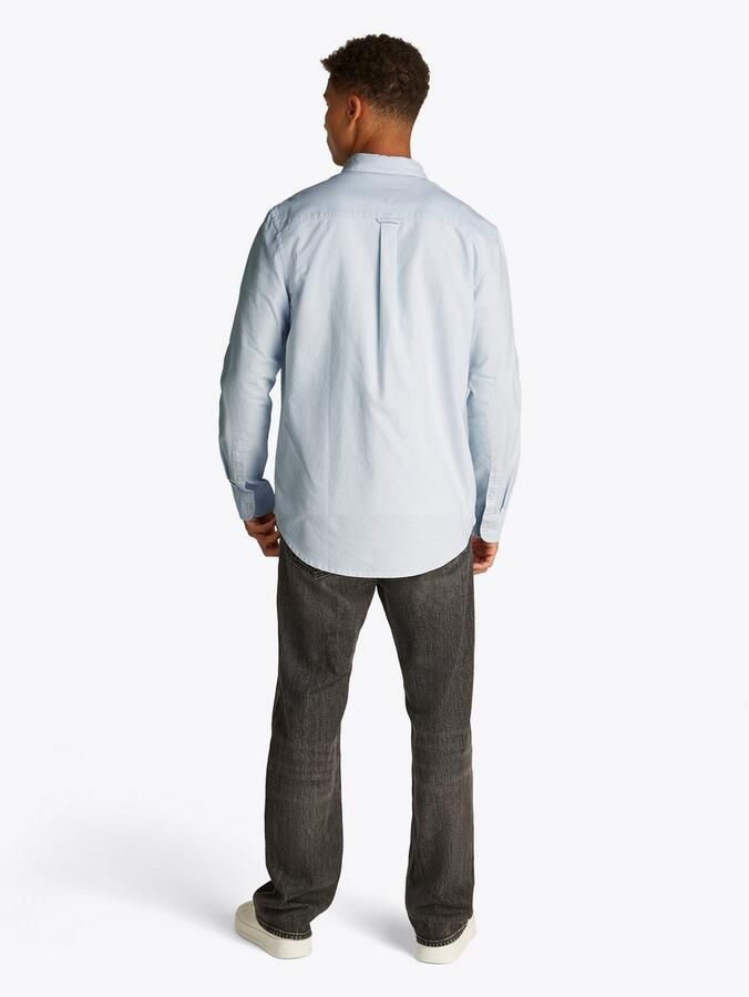 TOMMY JEANS Heren Overhemden Tjm Reg Oxford Shirt Ext Lichtblauw - Foto 11