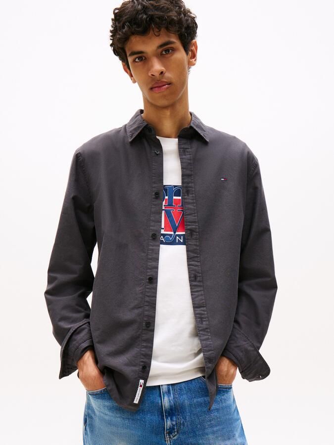 TOMMY JEANS Overhemd met lange mouwen TJM REG OXFORD SHIRT EXT - Foto 5