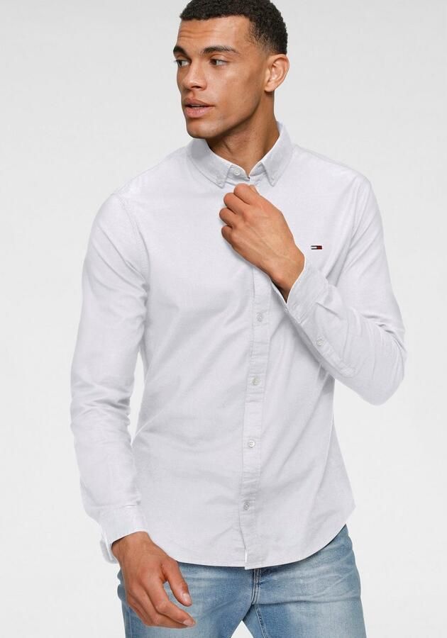 TOMMY JEANS Overhemd met lange mouwen TJM SLIM STRETCH OXFORD SHIRT - Foto 15