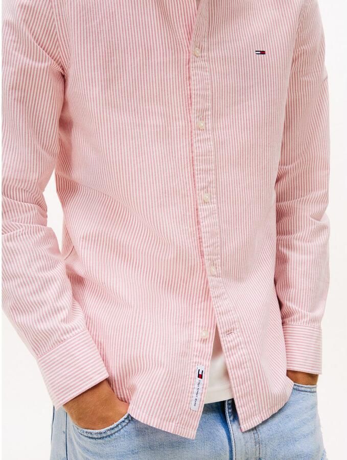 TOMMY JEANS Overhemd met lange mouwen TJM SLIM STRIPE OXFORD SHIRT EXT - Foto 2