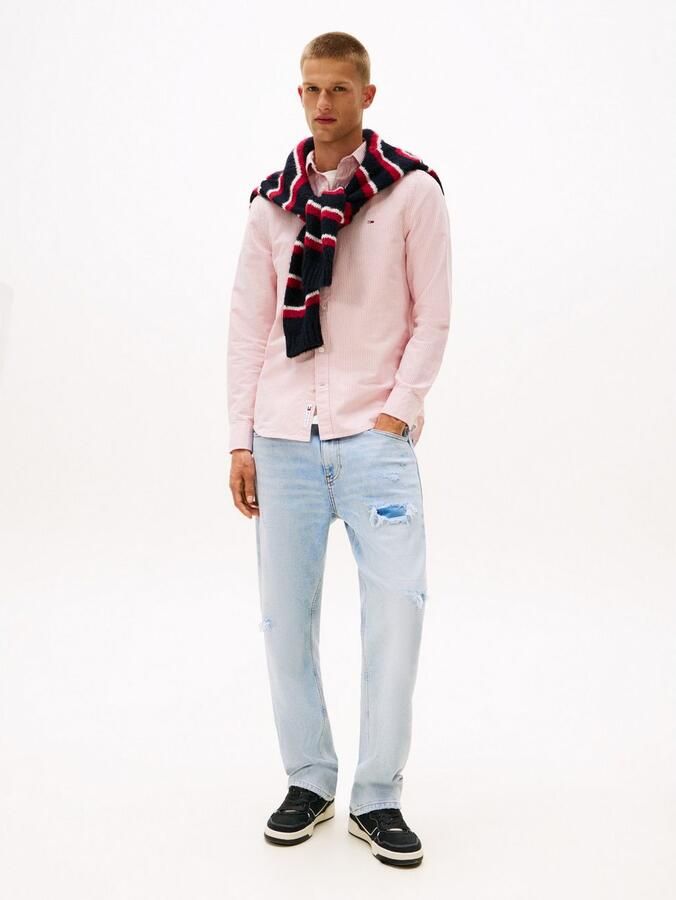 TOMMY JEANS Overhemd met lange mouwen TJM SLIM STRIPE OXFORD SHIRT EXT - Foto 3