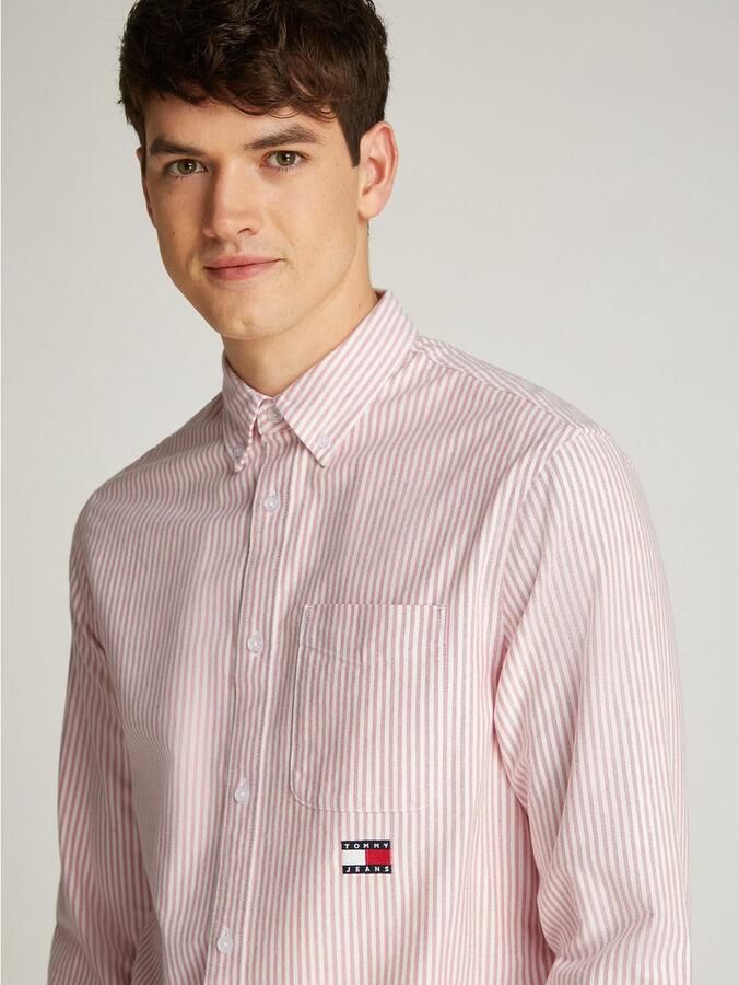 TOMMY JEANS Overhemd met lange mouwen TJM STRIPE OXFORD SHIRT EXT - Foto 3